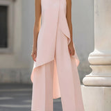 Elyssa | Elegante mouwloze jumpsuit met wijde pijpen