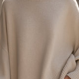 Oversized trui met zachte stof en elegante pasvorm