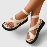 Elegante sandalen met dempend voetbed en verstelbare bandjes