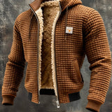 Adam | Fleece jas met warme voering en waterafstotende stof
