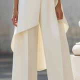 Elyssa | Elegante mouwloze jumpsuit met wijde pijpen