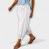 Harem broek met relaxte boho stijl en ultiem comfort