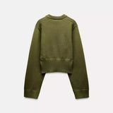 Anne | Korte Sweater met cropped pasvorm voor een trendy look