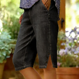 Denim shorts met casual pasvorm voor elke dag