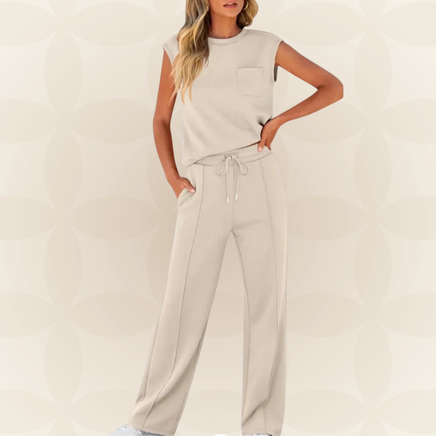 Anna | Comfortabele tweedelige loungeset