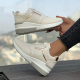 Orthopedische sneakers met brede teenruimte en voetboogondersteuning