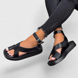 Elegante sandalen met dempend voetbed en verstelbare bandjes
