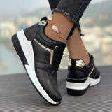 Orthopedische sneakers met brede teenruimte en voetboogondersteuning