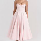 Selina | Feestjurk met zachte silhouet en taillecorrectie