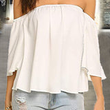 Oona | Strapless zomertop met luchtige pasvorm voor warme dagen
