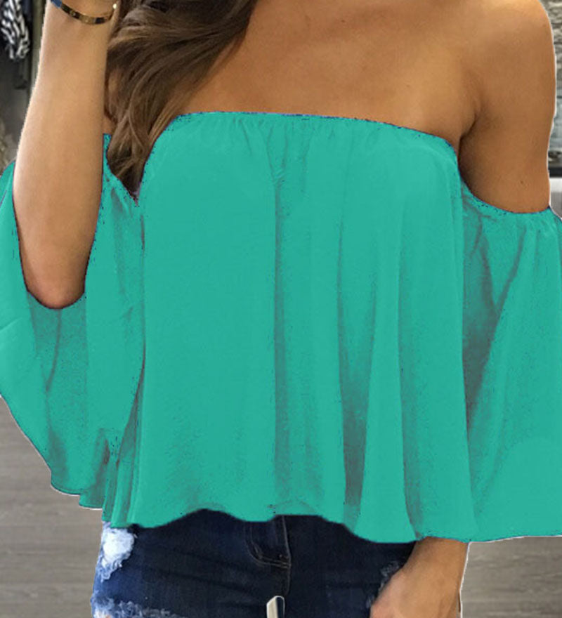 Oona | Strapless zomertop met luchtige pasvorm voor warme dagen