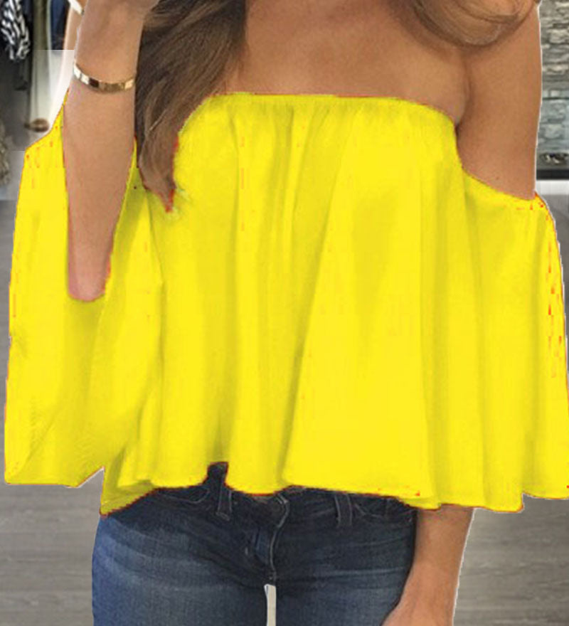 Oona | Strapless zomertop met luchtige pasvorm voor warme dagen