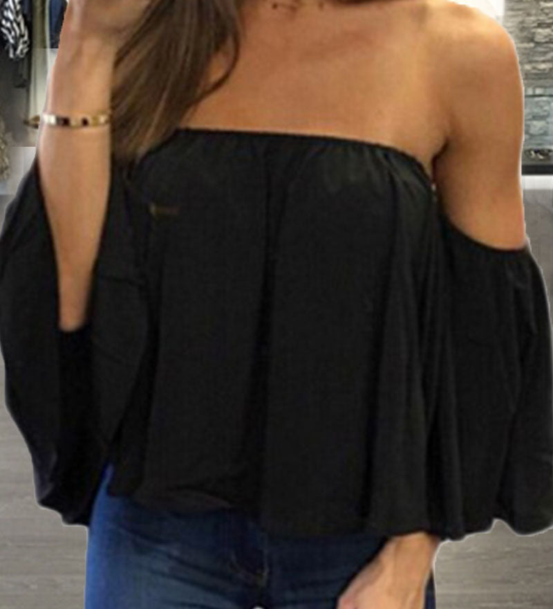 Oona | Strapless zomertop met luchtige pasvorm voor warme dagen