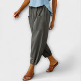 Harem broek met relaxte boho stijl en ultiem comfort