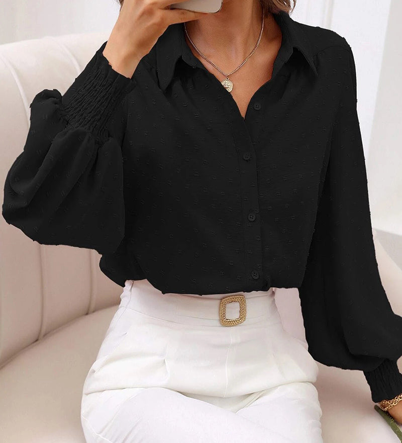 Emma | Elegante top met verfijnde pasvorm voor zakelijk en casual