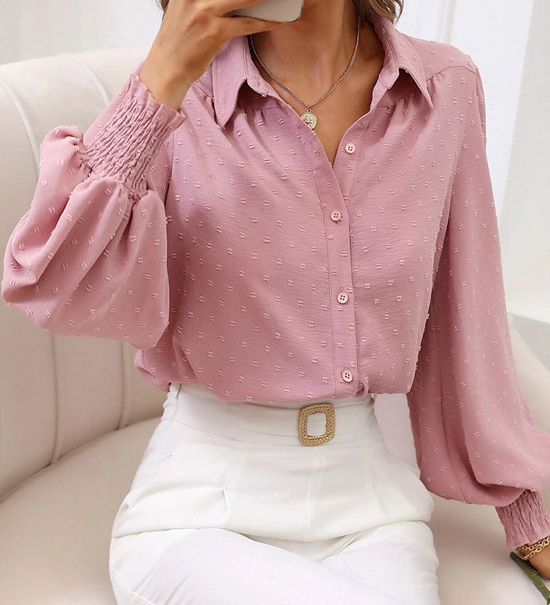 Emma | Elegante top met verfijnde pasvorm voor zakelijk en casual
