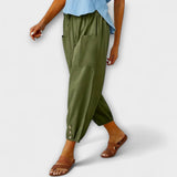 Harem broek met relaxte boho stijl en ultiem comfort