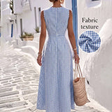 Sanne | Gestreepte zomerjurk met elegante taille
