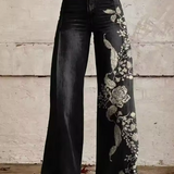 Broek met bohemian stijl en comfortabele pasvorm voor zomer