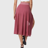 Rok met zakken en hoge taille voor een flatterend silhouet