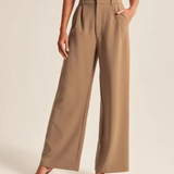Kennedy | Wide-leg broek met elegante pasvorm en tijdloze stijl
