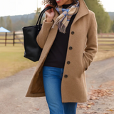 Elegante Cape met Tijdloos Design en Veelzijdige Pasvorm
