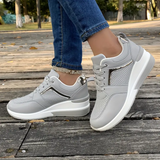 Orthopedische sneakers met brede teenruimte en voetboogondersteuning