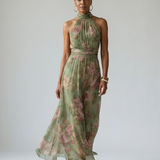 Naomi | Maxi Jurk met Open Rug