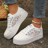Orthopedische Sneakers met brede teenruimte en voetboogondersteuning