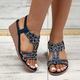 Wedge Sandalen met orthopedische ondersteuning en memory foam