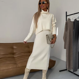 Kassidy | Tweedelige set met verfijnde pasvorm voor herfst en winter
