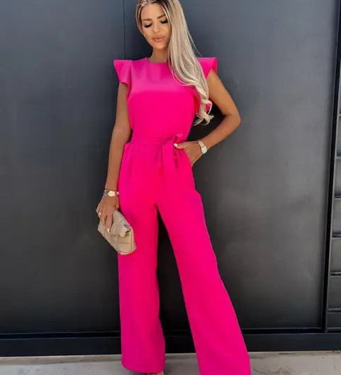 Daniela | Jumpsuit met ruches en elegante pasvorm voor speciale gelegenheden