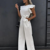 Daniela | Jumpsuit met ruches en elegante pasvorm voor speciale gelegenheden