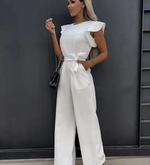 Daniela | Jumpsuit met ruches en elegante pasvorm voor speciale gelegenheden