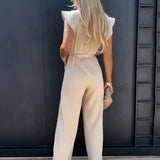 Daniela | Jumpsuit met ruches en elegante pasvorm voor speciale gelegenheden