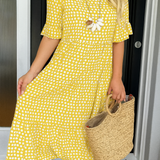 Elise | Elegante Luchtige Midi-Jurk