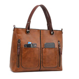 Cleo | Leren Handtas met ruime opbergruimte en tijdloos design