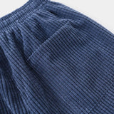 Corduroy broek met zachte textuur en warme stof voor dagelijks comfort