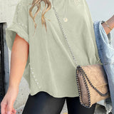 Annabel | Oversized T-shirt met relaxte pasvorm voor casual comfort