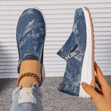 Orthopedische sneakers met brede teenruimte en voetboogondersteuning
