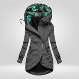 Winterjas met waterdichte stof en elegante pasvorm