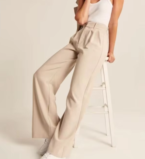Kennedy | Wide-leg broek met elegante pasvorm en tijdloze stijl