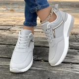 Orthopedische sneakers met brede teenruimte en voetboogondersteuning