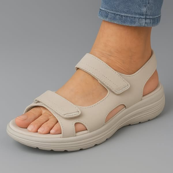Orthopedische sandalen met zachte demping en stabiliserende zool