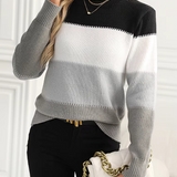 Delilah | Gestreepte trui met tijdloze look en comfortabele pasvorm