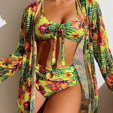Zomer Crush | Bikini met bloemenrok