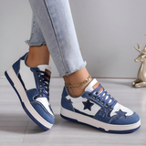 Orthopedische sneakers met brede teenruimte en voetboogondersteuning