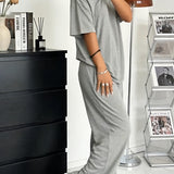 Off-shoulder set met elegante pasvorm voor casual chic