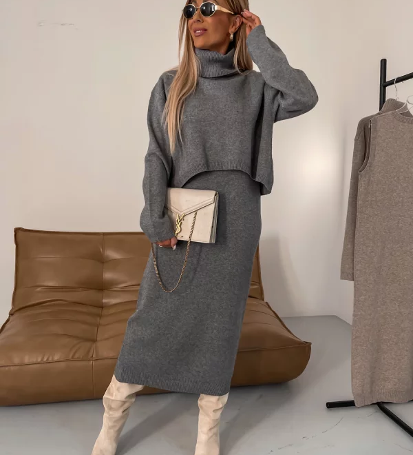 Kassidy | Tweedelige set met verfijnde pasvorm voor herfst en winter