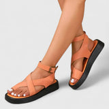 Elegante sandalen met dempend voetbed en verstelbare bandjes
